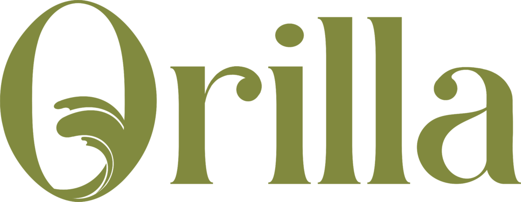 Orilla logo_olive green